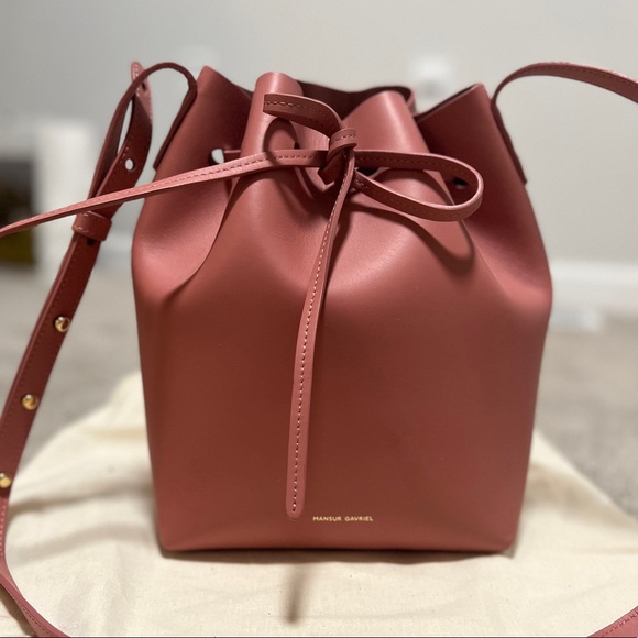 Mansur Gavriel
Bucket leather crossbody bag - Picture 1 of 6
